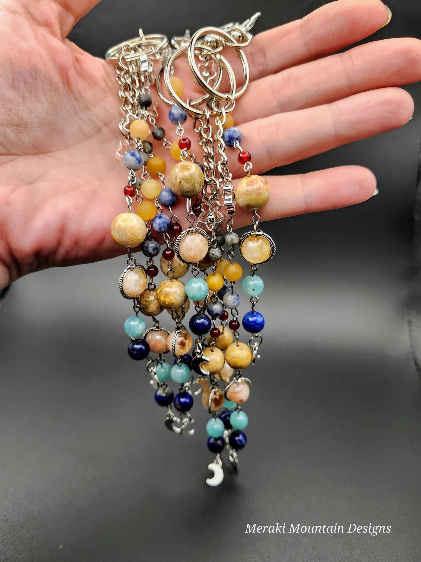 Solar System Keychain