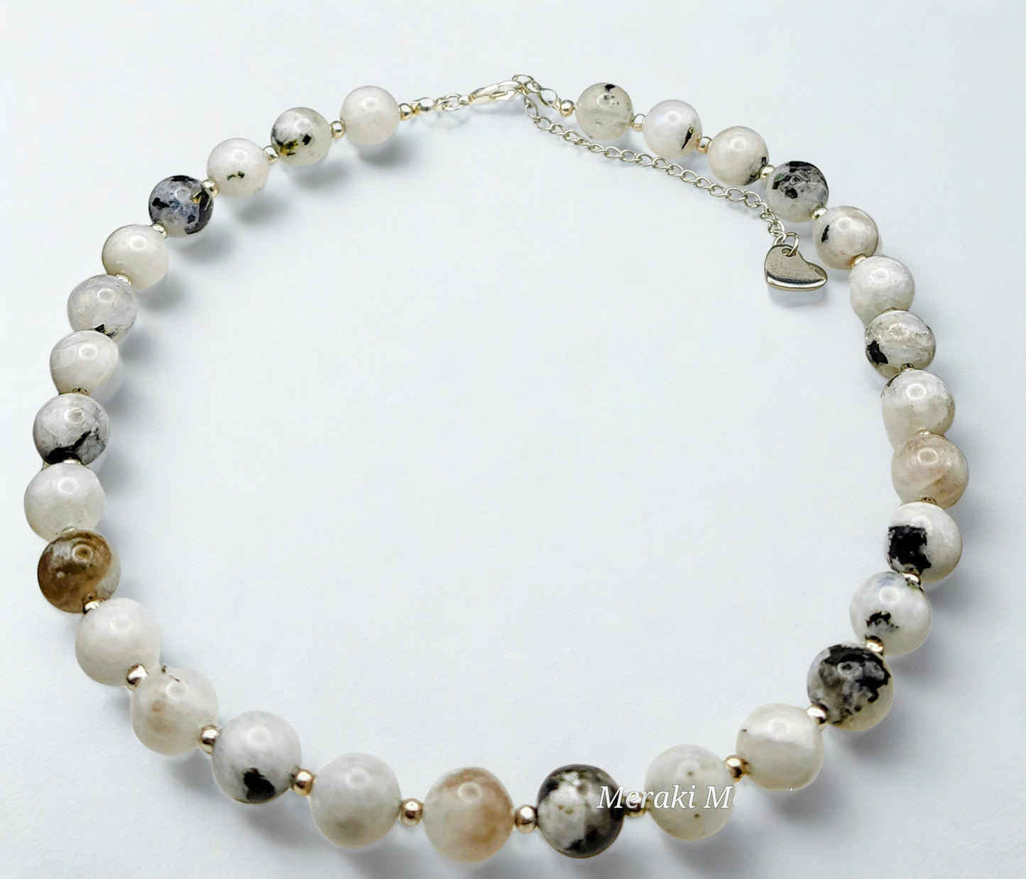 Tourmalinated Moonstone 10mm