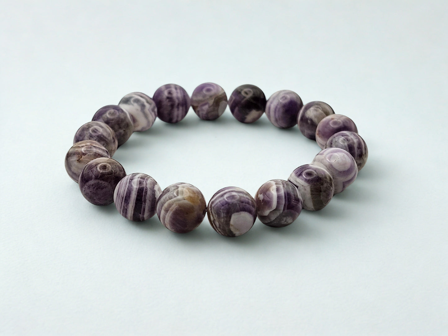 Chevron Amethyst 10mm