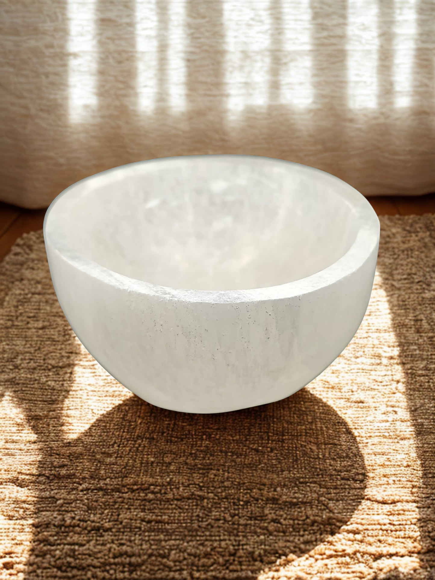 Natural Selenite Crystal Charging Bowls