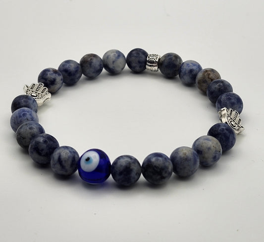 Sodalite + Evil Eye