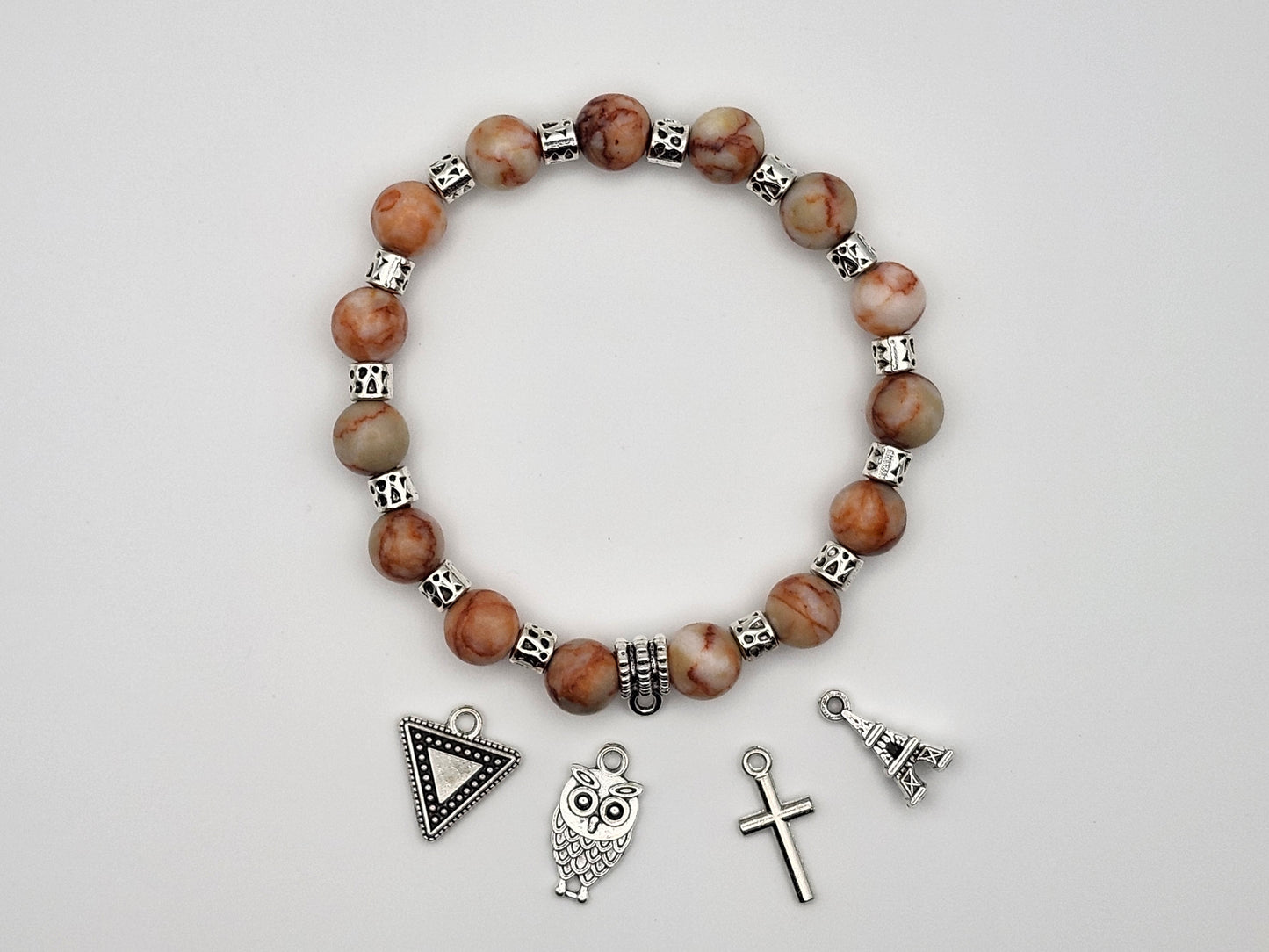 Choose-A-Charm Red Vein Jasper