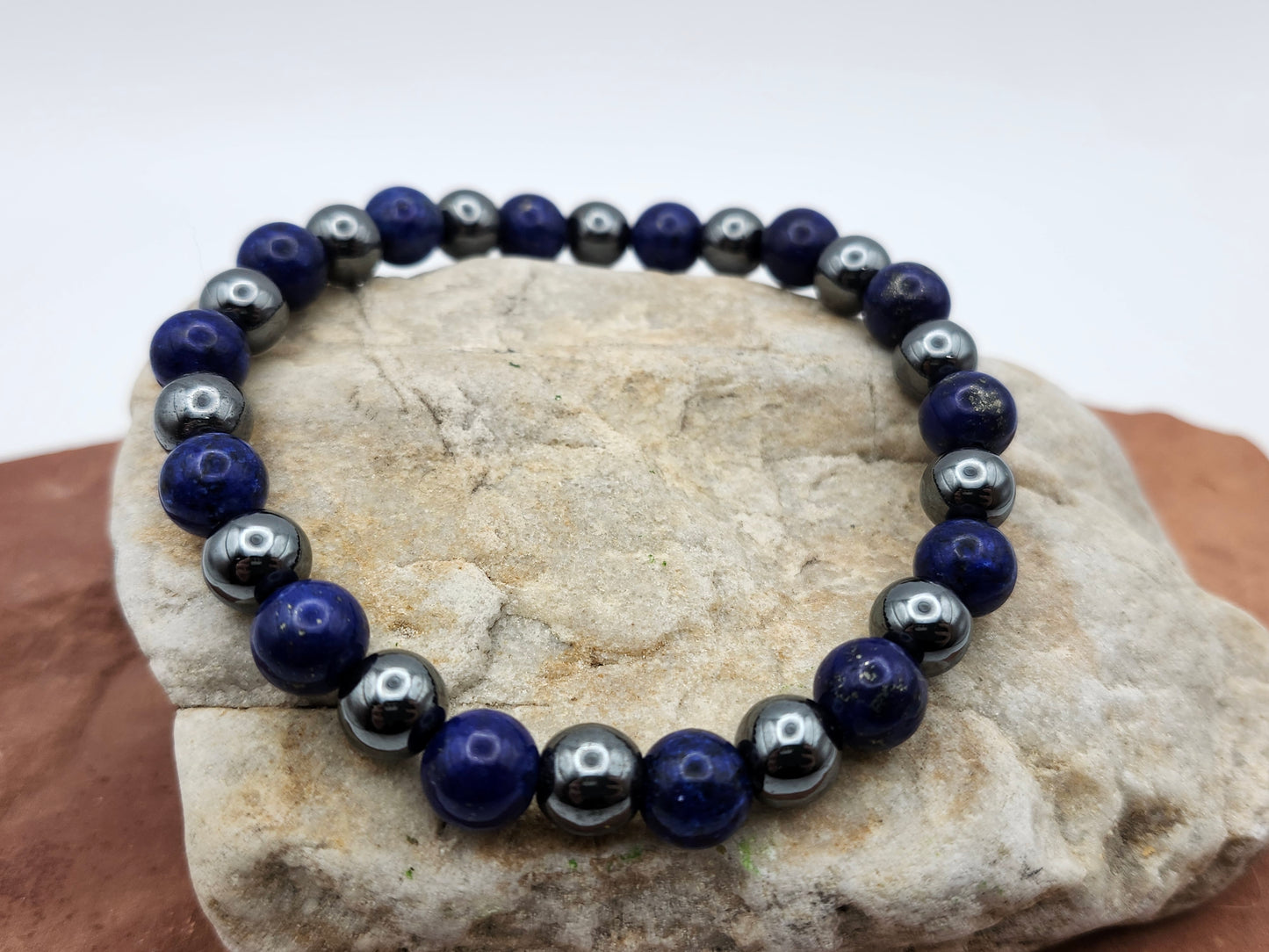 Lapis Lazuli + Hematite