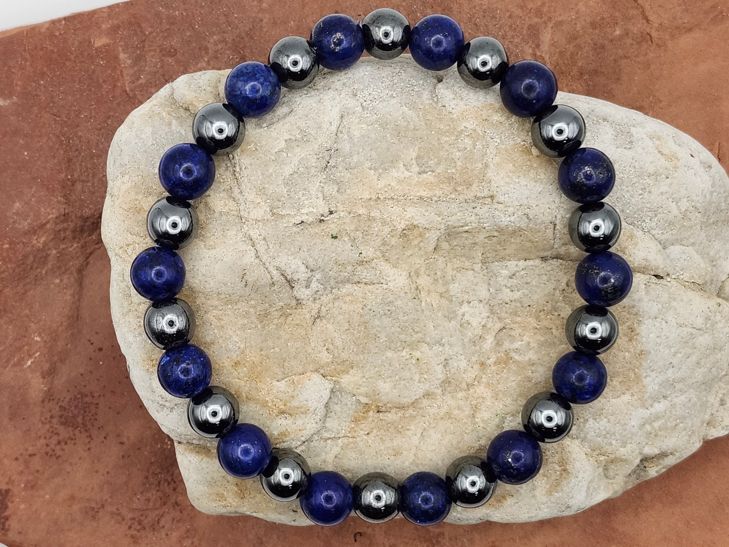 Lapis Lazuli + Hematite