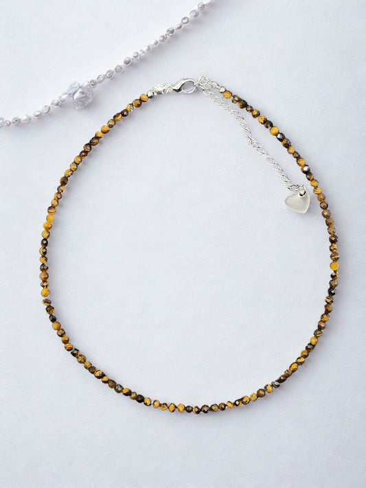Tiger's Eye Multifaceted 3.5mm
