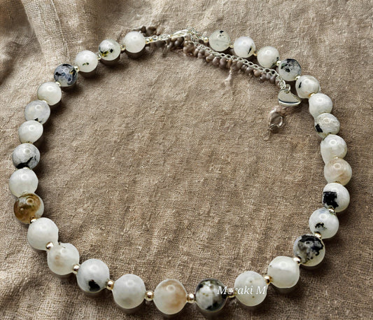 Tourmalinated Moonstone 10mm
